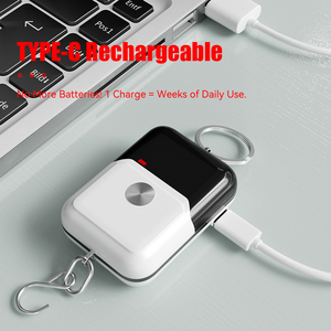 रिचार्जेबल मिनी एलसीडी डिस्प्ले डिजिटल व्यक्तिगत गहने वजन पॉकेट स्केल - Product Image 6