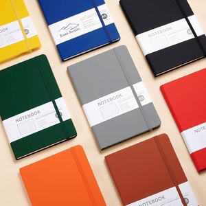 A5 PU <b>Notebook</b> Hardcover Elastic Bandage Waistband High Quality Enterprise Customized LOGO Trending Products 2026 New Arrivals - Product Image 6