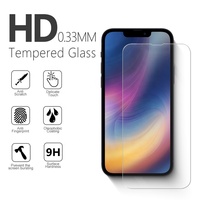 Protecteur d'écran en verre trempé, pour iPhone 13 12 11 Pro Max X XR XS MAX, vente en gros, 2 paquets de 3