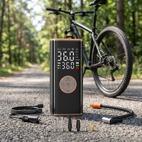 Cheap Prices Hot Sale Portable Air Compressor Tire Inflator ABS Material Digital Display Fast Inflate Emergency Light