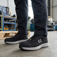 Chaussures de sécurité unisexes à embout d'acier, nouveau style, respirantes, anti-écrasement, anti-perforation, légères, résistantes à l'usure, pour la construction