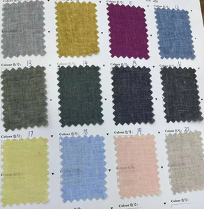 Tela Popelina Tejida 55% Algodón 45% Lino, Color Marrón Sólido, para Vestidos, Prendas y Cortinas, Certificación OEKO-TEX, Ligera y Transpirable - Product Image 5