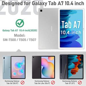 Funda Protectora para Niños HGD Neutral para Samsung TAB A7 10.4 Pulgadas 2020 T500/T505/T507, Resistente a Golpes, Ligera, con Soporte y Asa - Product Image 6