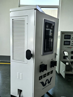 Estación de Carga Rápida para Vehículos Eléctricos Wattzing DC, Certificación CE, Compatible con el Protocolo OCPP 1.6J, Instalación en Suelo