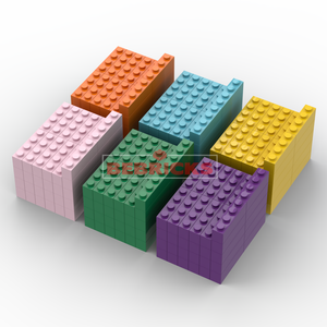 BEBRICKS Série de pièces de construction 3010 Briques 1x4 Briques de construction MOC Ensemble de pièces de base pour enfants <span class=keywords><strong>Cadeau</strong></span> de jeu créatif - Product Image 3