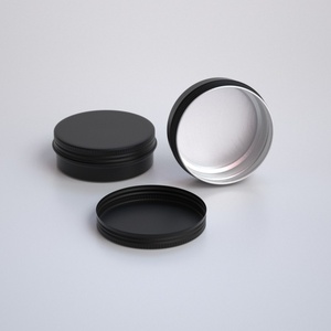 Envase Redondo de Metal de 60 ml, Lata de Aluminio para Polvo de Aserrín, Tarro de Crema para Mascotas, Envase de Aluminio para Crema para Barba - Product Image 4