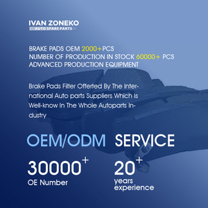 IVANZONEKO A1644200820 Venta al por mayor de cerámica de alto rendimiento Auto Break Parts Car Brake Pad 1644200820 para mercedes-benz - Product Image 4