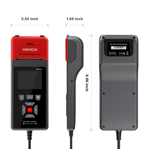 Testeur de batterie de voiture et de moto Kingbolen BM800 6V-24V, analyseur de chargeur, fonction d'impression, matériau PVC, interface USB, 1 an - Product Image 3