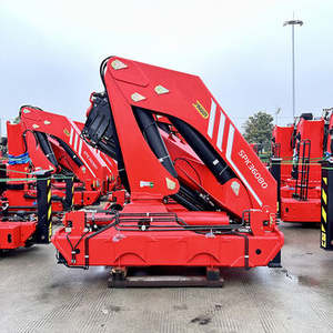 प्रसिद्ध ब्रांड 10 टन ट्रक घुड़सवार क्रेन 15.9 मीटर spk23500 नॉक बूम क्रेन - Product Image 5