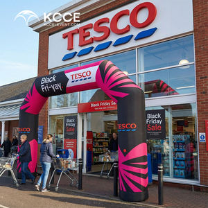 قوس قابل للنفخ محمول سريع التركيب ومقاوم للماء للعروض الترويجية في الجمعة السوداء، مناسب لمداخل الفعاليات - Product Image 2