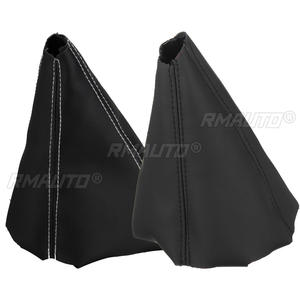 Pour Honda CR-V CRV 2006 2007 2008 2009 2010 2011, collier de levier de vitesses en cuir PU, housse de protection pour le levier de vitesses, accessoires de voiture - Product Image 2