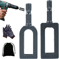 Outil multifonctionnel pour torsion de fils, attache-fils, nœudeur et enrouleur pour perceuse, manchon de torsion pour la construction et les clôtures