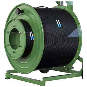 Cable de fibra de tubo espiral blindado de 4 núcleos de 5,0mm LSZH G657A2 con 1 * conector táctico de plástico a 1 * conector LC/APC - Product Image 1