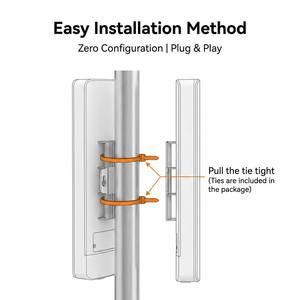 Puente Wifi de Alta Potencia SPI 300Mbps, Router CPE para Exteriores 5.8ghz, Antena Wifi CPE, P2P <span class=keywords><strong>Nanostation</strong></span> <span class=keywords><strong>M5</strong></span>, Certificación ICU a Prueba de Agua - Product Image 3