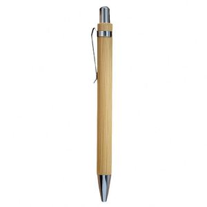 Stylo publicitaire personnalisé en bambou, gravure sur bois, impression de logo, matériau en bambou, stylo à bille écologique en bambou - Product Image 1