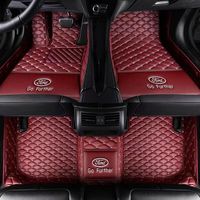 Tapis de sol de voiture en 3D TPE au design personnalisé et luxueux, antidérapant et imperméable pour Renault Duster Peugeot 5008 Vw Jetta