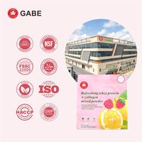 Poudre de protéines de lactosérum pour adultes personnalisée + Collagène certifié HALAL, favorise la croissance musculaire maigre, facile à digérer, soutient la santé de la peau, des cheveux et des ongles