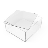 Boîte de Protection Acrylique Haute Qualité pour Coffrets Dresseur d'Élite avec Couvercle Magnétique et Fermeture Personnalisée
