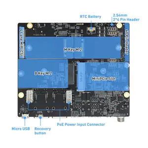 NVIDIA Jetson Orin NX 16G 100T 128Gエッジコンピューター組み込みコンピューターAI産業用PC Plink 11F1E2 -ONX16G-128G