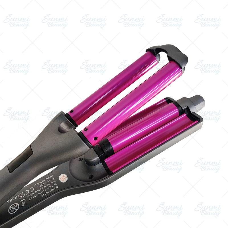 Professional Salon Hair Curler Wave Curling Crimping Iron Ceramic Wave Hair Iron Curler Curling