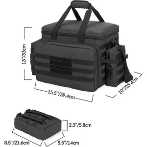 Multifunctional Classic Foldable Travel tactical wingman patrol bag New design Large capacity tactical patrol bags