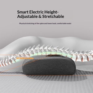 Almohada inflable de soporte lumbar con airbag, cojín ajustable para la cintura, almohadilla de soporte para la espalda con calefacción y masaje para dormir en la cama - Product Image 2