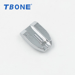 Pied presseur en métal TBONE à tête ronde pour fermeture éclair invisible, pour machines à coudre, pièces d'équipement de traitement de vêtements - Product Image 2