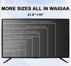 Frameless Pixel Oem 32 43 50 55 60 65 <b>70</b> 75 85 <b>Inches</b> 4k Ultra Hd Led Oled Qled Android Wifi Smart <b>Tv</b> - Product Image 2