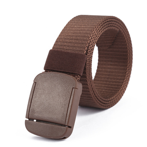 Cinturón táctico de nailon duradero para entrenamiento al aire libre, con hebilla de plástico, 3,8 cm, venta al por mayor - Product Image 2