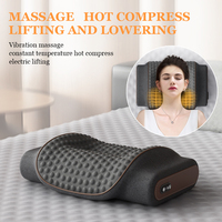 Oreiller de massage premium à compresse chaude et vibration pour soulagement constant de la douleur au cou et aux épaules, usage domestique