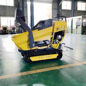 Prix bas Mini chenille en caoutchouc Dumper petit véhicule de camion à benne basculante hydraulique sur chenilles pour le transport agricole de chantier - Product Image 6