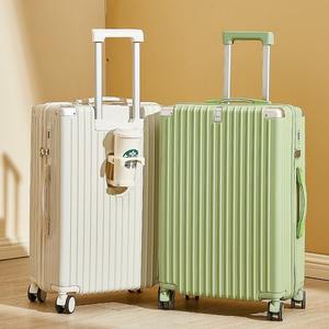 <span class=keywords><strong>Valise</strong></span> à roulettes ABS+PC 20/22/24/26/28 pouces avec porte-gobelet, compartiment sec/humide et serrure – Facile à emmener, idéale pour étudiants - Product Image 1