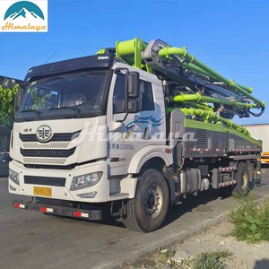 Camions à béton portables mini mobiles d'occasion <span class=keywords><strong>avec</strong></span> <span class=keywords><strong>tuyau</strong></span>, Zoomlion FAW 2022, 37m, 38m, 39m, de Chine - Product Image 3