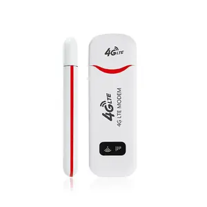 4G 포켓 USB 동글 Lte 와이파이 모뎀 잠금 해제 Sim 카드로 4G 라우터 무선 모바일 USB 와이파이