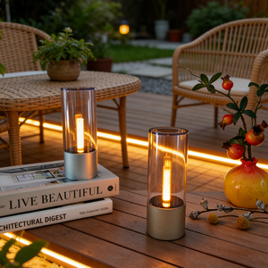 <span class=keywords><strong>2026</strong></span> Neue Solarbetriebene Tisch-LED-Flammenlaterne: Dekorative Flammenlampe für Innen und Außen mit Realistischem Flackereffekt - Product Image 4
