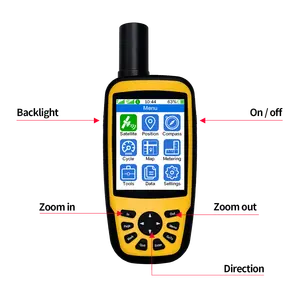 고정밀 660 RTK 지오시스템 GNSS RTK 로버 및 측량 및 매핑을 위한 베이스 리시버 세트