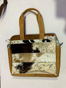 B.S INTERNATIONAL Bolso de Mano Tipo Clutch Vintage para Niñas, Hecho a Mano con Cuero Natural de Animales, Asa Resistente, Ligero e Impermeable, 3L+ - Product Image 3