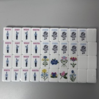 Tuiles de Mahjong de Caroline du Nord, modèle Blue Antelope 160, en acrylique Foster, de luxe, à deux couches, vente en gros, tuiles de Mahjong de designer