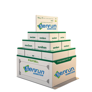 Estante de exhibición de vino de cartón corrugado plegable para promoción de bares - Product Image 1