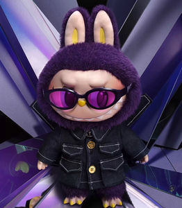 Original for labubu Big Dolls 38cm Latte Toys PVC Plush Toys Mystery Boxes Walk by Fortune - Product Image 4