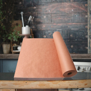 Rouleau de papier kraft brun de qualité alimentaire, résistant à la graisse et à l'eau, papier d'emballage enduit de PE pour l'emballage alimentaire - Product Image 2