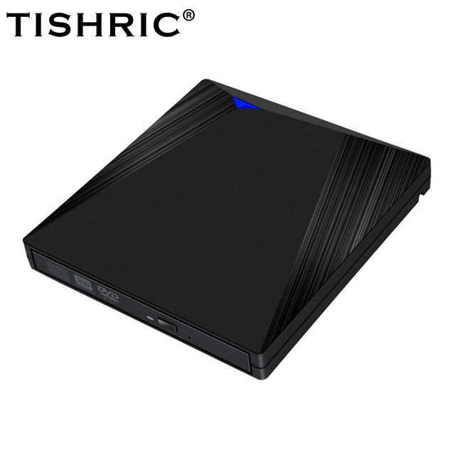 TISHRIC Sun Valley A21-SU Blu Ray Burner External Optical Drive Blu Ray USB 3.0 Portable DVD/VCD Player with High Connectivity