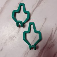 Fournisseur d'usine, crochet multifonctionnel pour l'abattage de la volaille, manille en nylon/POM, manille synthétique pour l'éviscération pour convoyeur