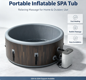 Vente en gros de baignoires gonflables pour 2 à 6 personnes, spas extérieurs, piscines <span class=keywords><strong>et</strong></span> accessoires pour la maison <span class=keywords><strong>et</strong></span> le jardin, OEM ODM disponible - Product Image 1