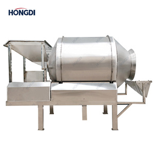 Mezcladora Industrial de Tambor Rotatorio con Entrada de Tolva Cuadrada, Mezcladora de Polvo de Gran Capacidad con Canal de Alimentación de Fácil Carga para Gránulos - Product Image 1