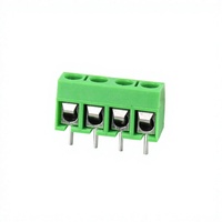 Bloc de bornes à vis pour PCB, pas de 5,0 mm, KF301V, 2P/3P/4P, connecteur de câblage, fourni par l'usine
