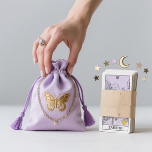 Impresión personalizada Mindful Self Love Care Cards Oracle Inspire Positive Afirmation Deck Tarot Card con bolsa con cordón - Product Image 2