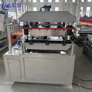 Full-automatic PLC-<b>controlled</b> Galvanized Sheet Shelf Panel Forming Machine with Gearbox and Pump - Product Image 3