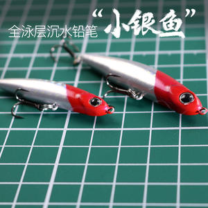 Nuevo 5cm 3,5g 6,5 cm 5,4G hundimiento cebo duro lápiz mar pesca señuelo agua superior lápiz Artificial señuelo de pesca para pez aguja - Product Image 4