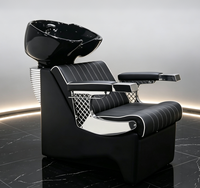 Meilleure Vente : Fauteuil de Lavage Moderne Robuste avec Bac en Céramique pour Salon de Beauté